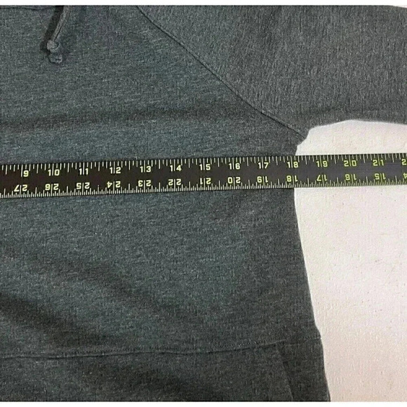 The North Face Womens Cowl Neck Sweatshirt Size XS Pullover Gray Thumbholes - Picture 8 of 9